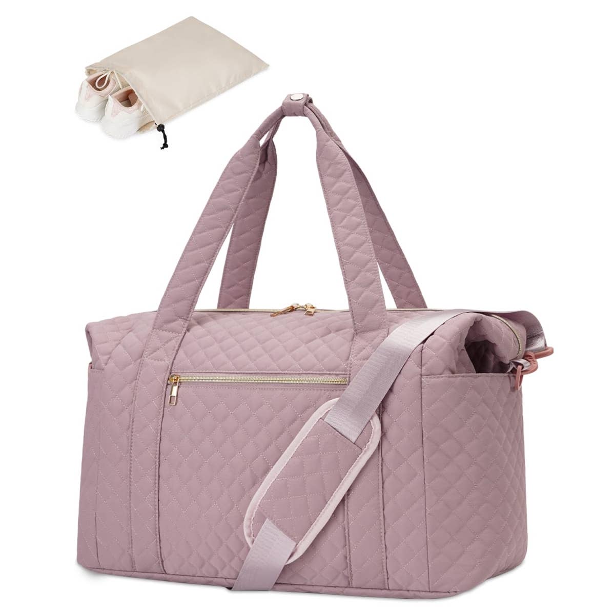 wandf – Großhandel Weekender-Tasche – Unisex – Gesteppte Schultertaschen Flugzeug Reisetasche Unter Sitz Tasche0