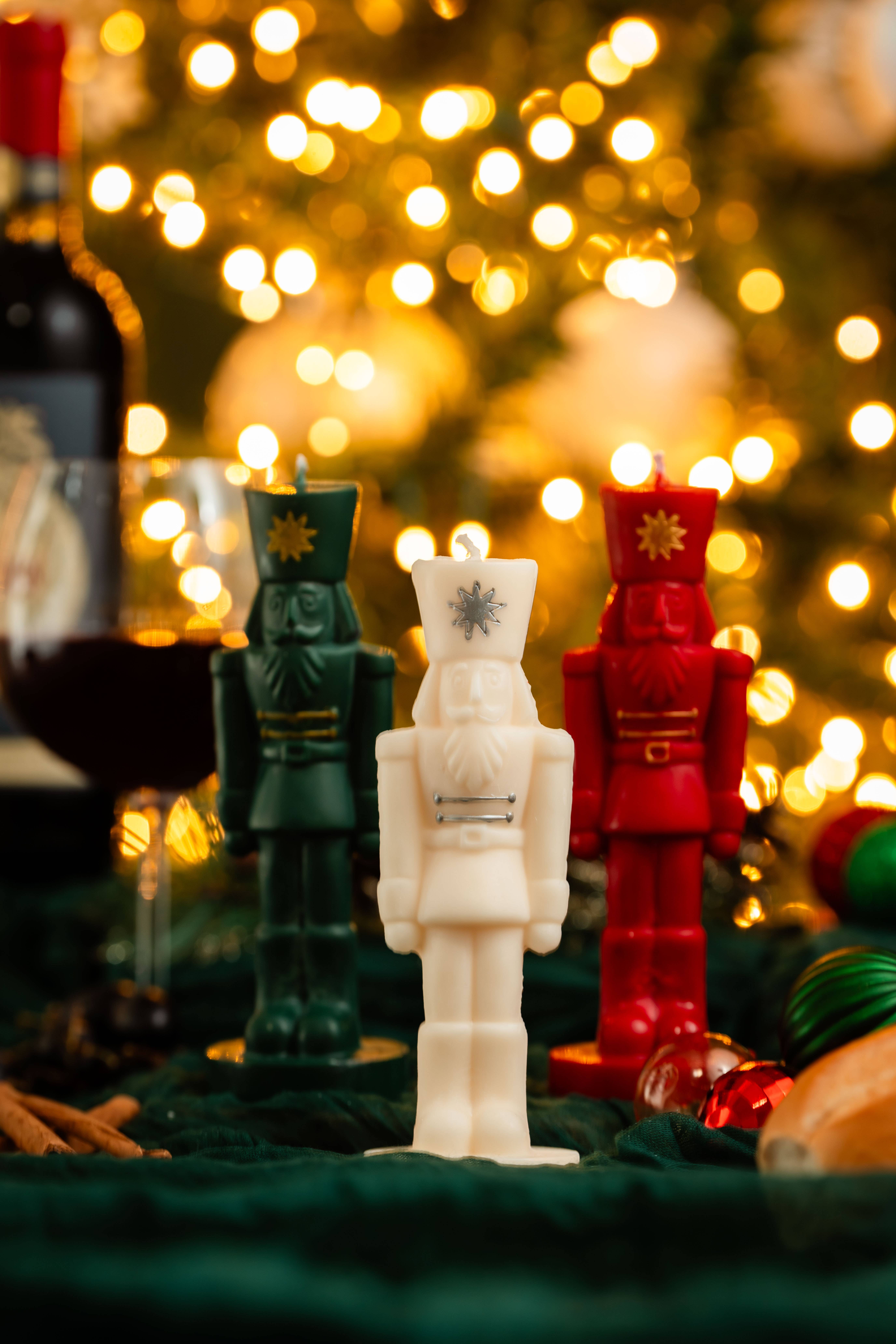 Allure CA - Wholesale Novelty Candle - Nutcracker Candle | Christmas candle | Soy Wax Candle