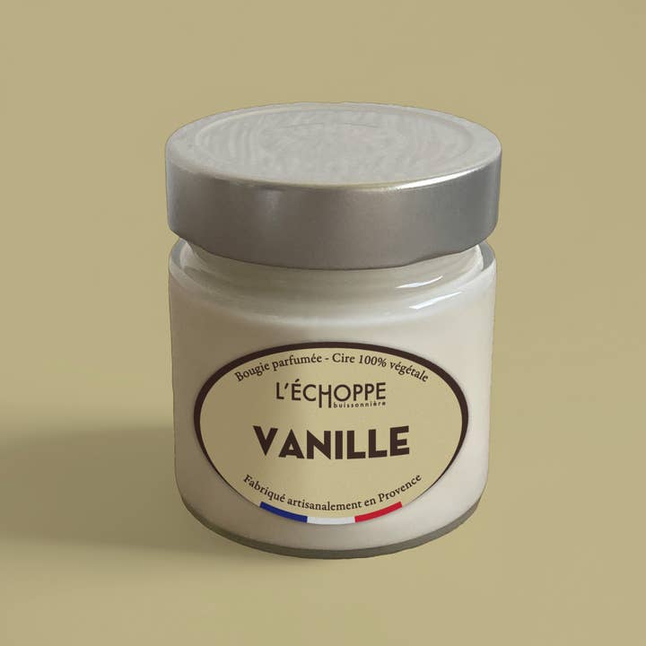 L'Échoppe Buissonnière - Wholesale Jar/Filled Candle - Vanilla - Scented candle 180g1