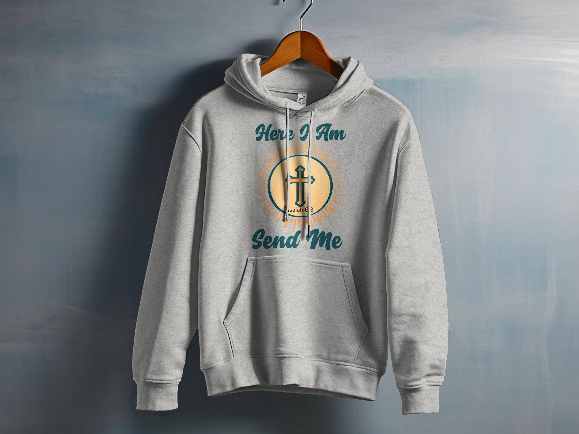 FreakyTeeFactory - Wholesale Screen Printed T-Shirt - Women's - Christian T-Shirt Here I Am Send Me, Isaiah 6 8 Scripture Tee, Religious Gift, Faith-Based Clothing, Unisex Bible Verse Shirt8