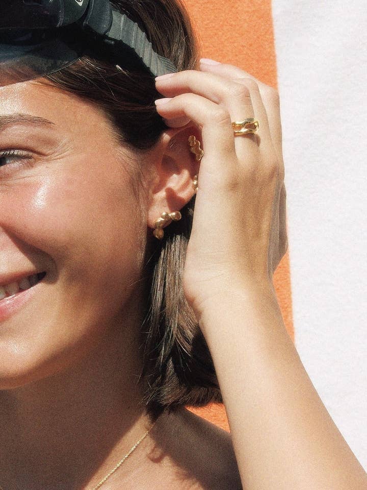 Boucles d'oreilles Gotitas Or (3 unités) pour la vente par nos une