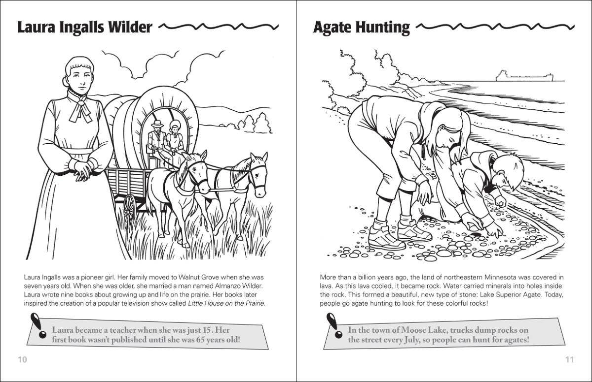 AdventureKEEN - Wholesale Coloring & Activity Book - Kids & Baby - Minnesota Activity Book1