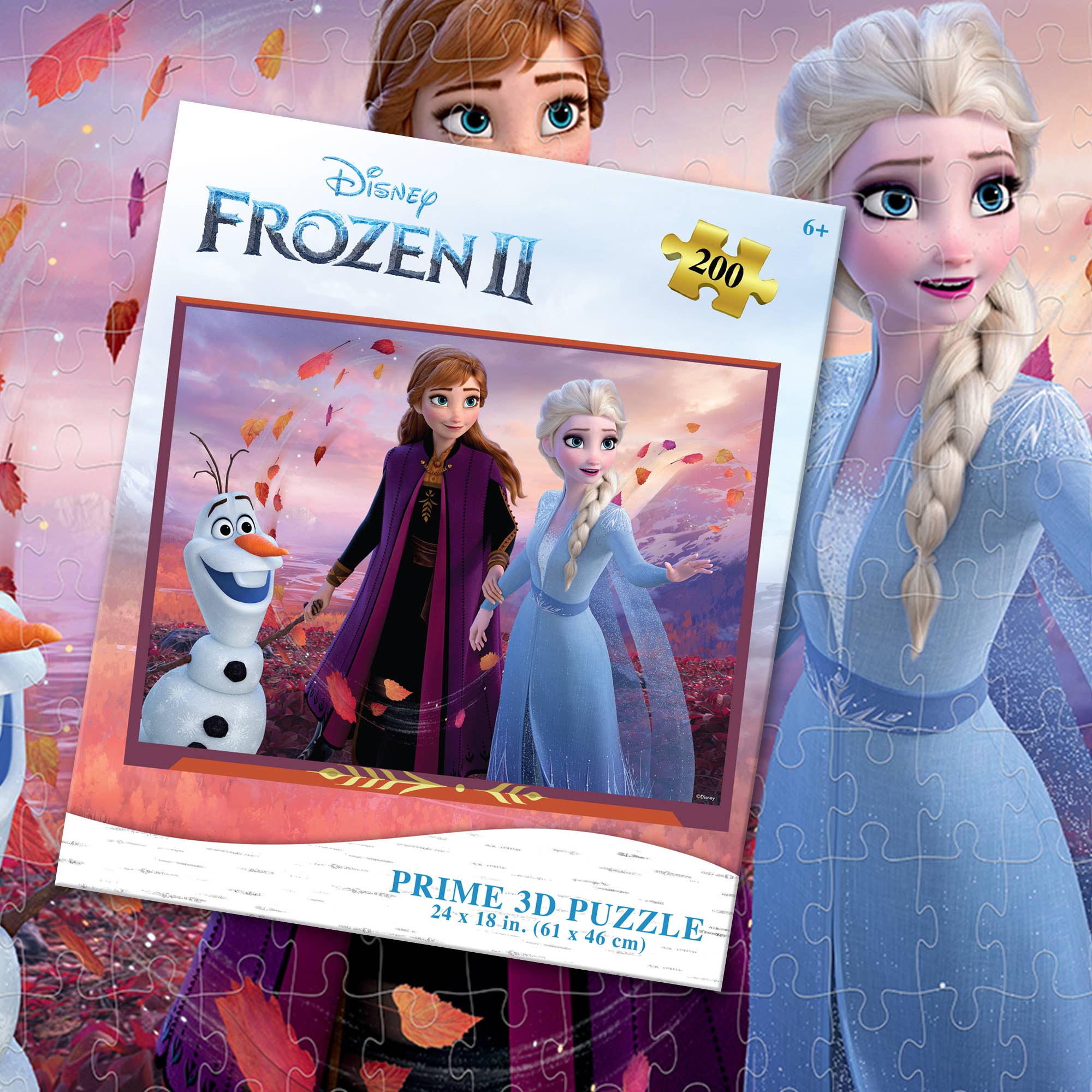 Primemotion, Inc - Wholesale Puzzle - Kids - Disney Frozen 200pc 24x18" #66