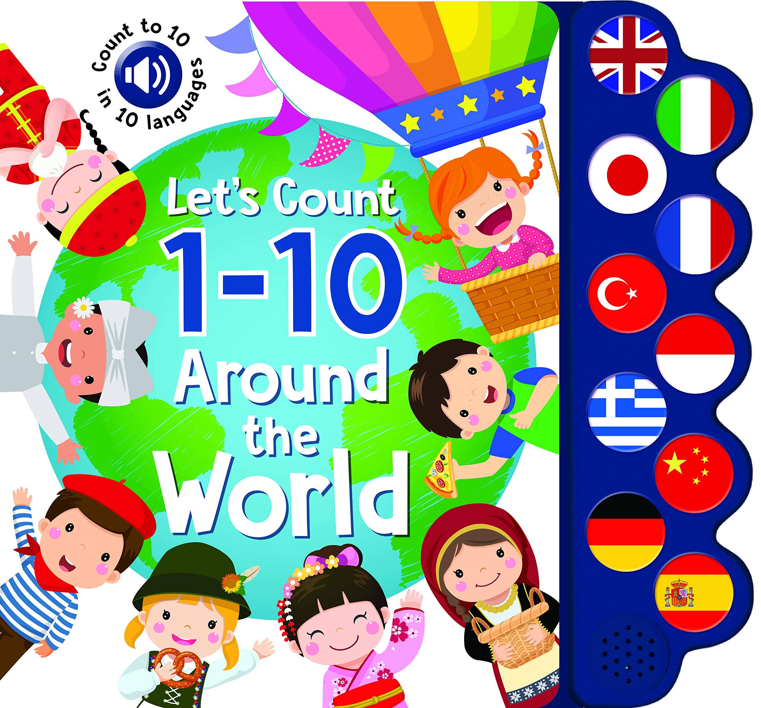 Boon Books – wholesale Pre-school book (3–5) – Let's Count 1-10 Around the World Sound Book0
