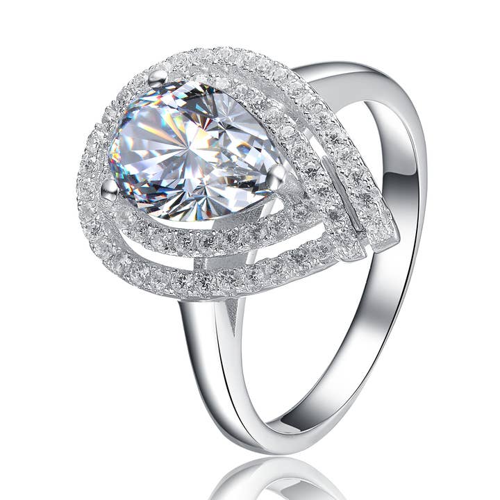 ANILLO CZ (5670-CZ-7) para venta al por mayor de Genevive