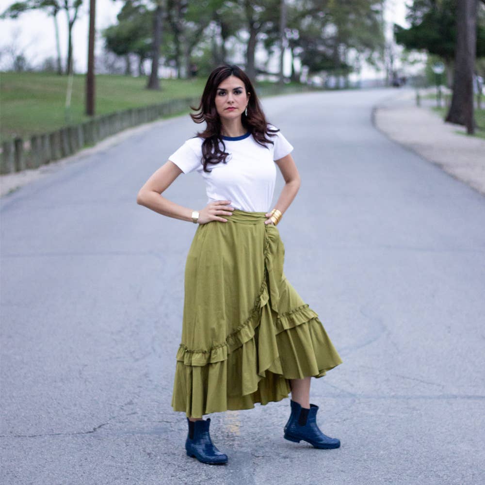 ROMA BOOTS – Engroshandel Chelseastøvler – Kvinder – CHELSEA NAVY CROC EMBOSS KVINDERS ANKEL REGN STØVLER1