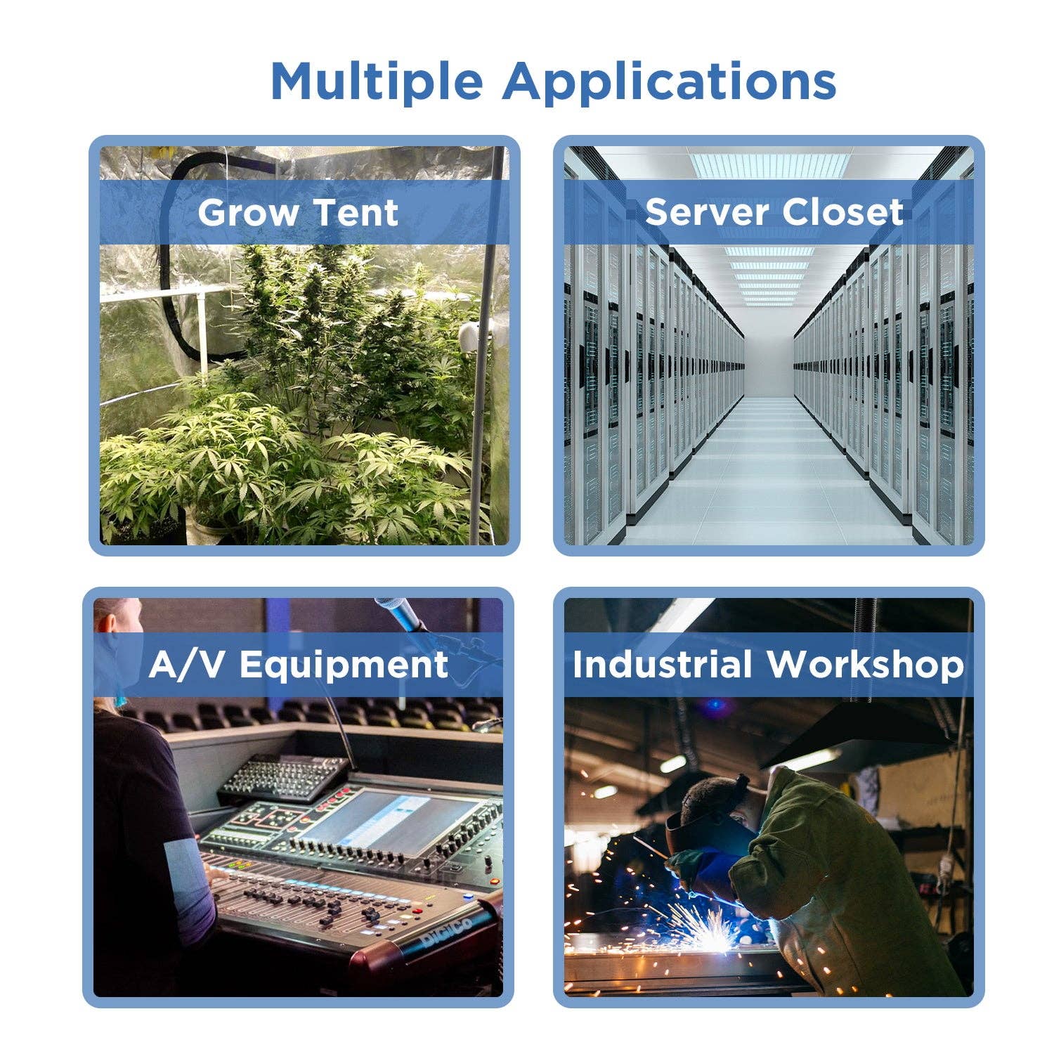 TURBRO - Wholesale Small/Handheld Appliance - Airsupply ES4 Inline Duct Fan6