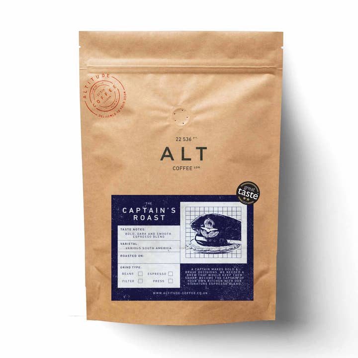 O Assado do Capitão - Espresso Blend por atacado de Altitude Coffee London