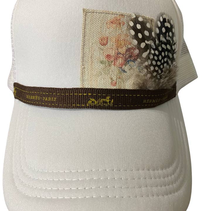 Anthologie, Co. - Wholesale Trucker Hat - Women's - Feather Trucker Hat - Upscale Trucker Hat11