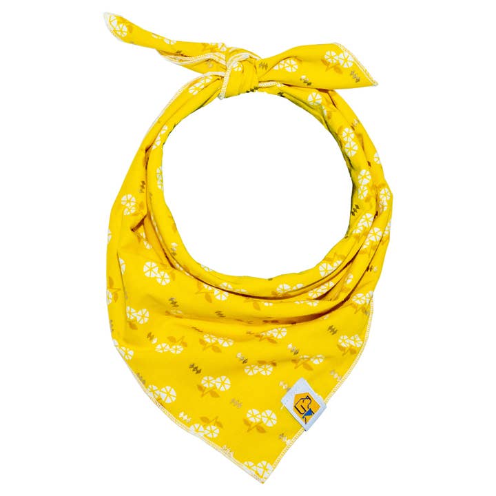 Daisy Yellow Bandana for wholesale by Home With Hound