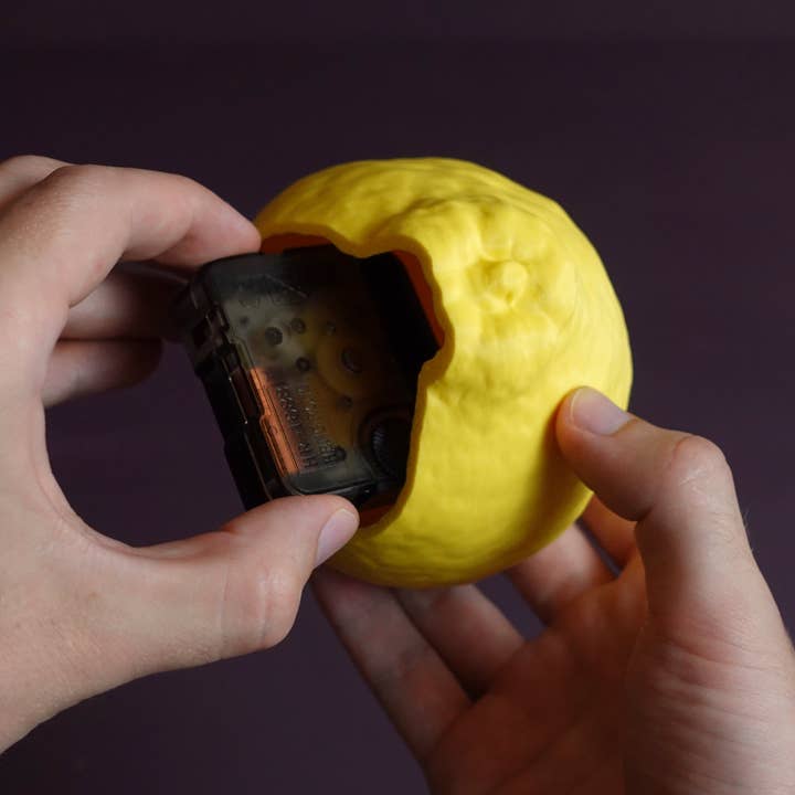 Roomberry - Wholesale Wall Clock - Lemon Clock – Playful Kitchen Clock in Citrus Look for Fresh Fruit Decor5