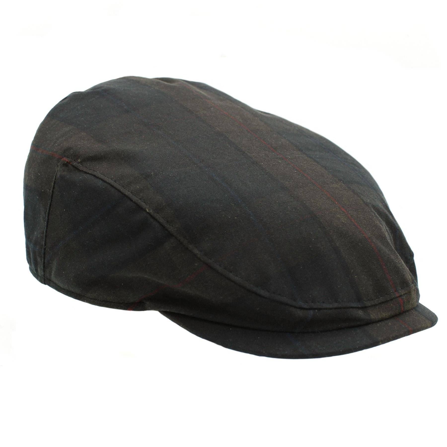 Heather Hats & Accessories - Wholesale Flatcap - Men's - ZH183 Charles Tartan Wax Flat Cap3