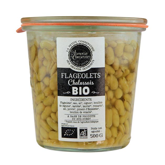 FAGIOLI CHALOSSAIS BIOLOGICI 500G per la vendita all'ingrosso da parte di L'armoire A Conserves