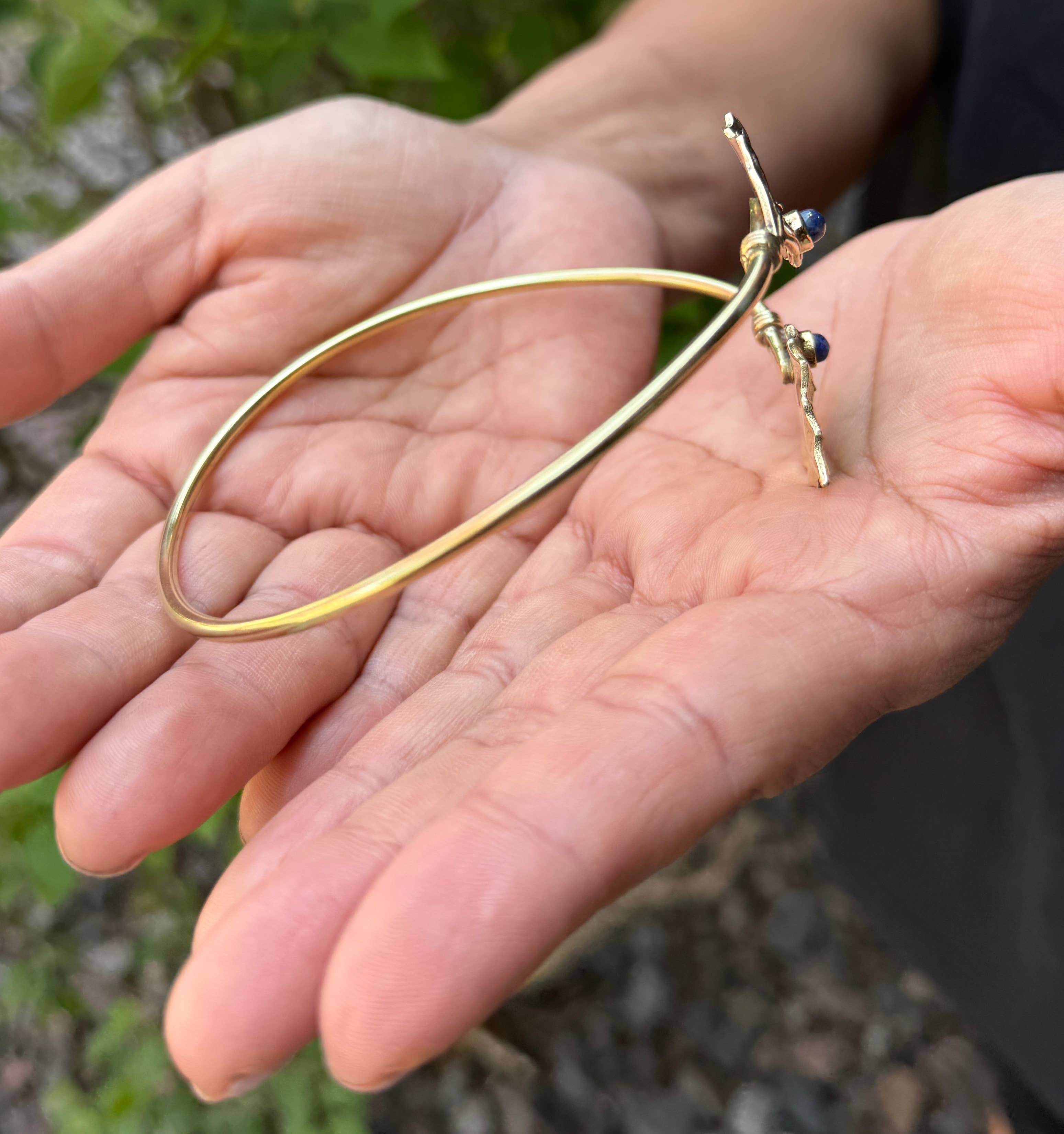 Lungta Imports - Wholesale Charm/Dangle Bracelet - Handcrafted Arm Cuff Bracelet Armlet Armband With Stones13