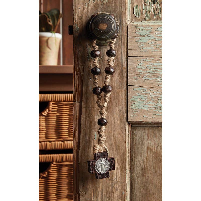 Christian Brands Catholic - Wholesale Prayer Beads Necklace - St Benedict Door Rosary3