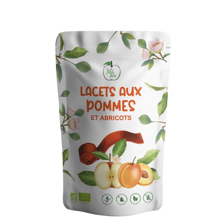 MiLu pomme - Wholesale Fruit snacks - Apple apricot laces AB