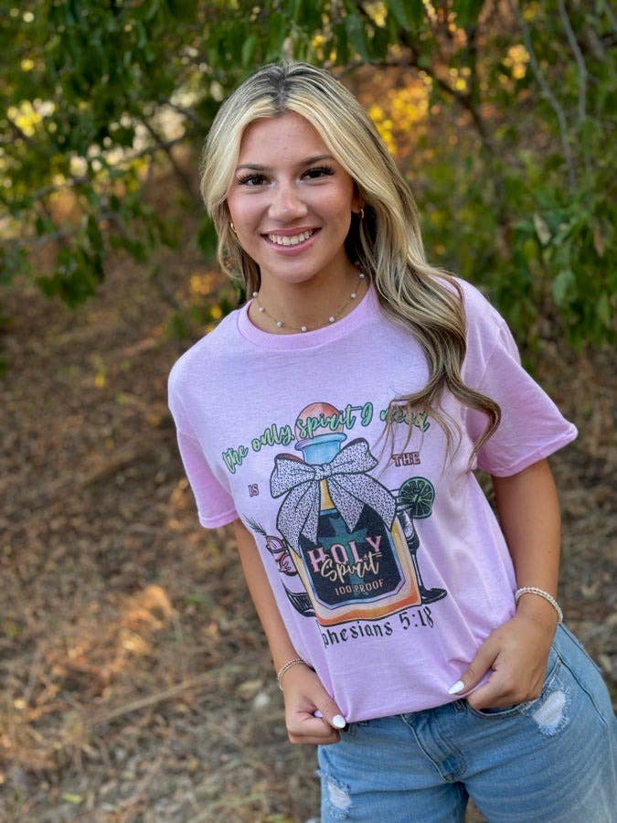 1/2 Penny Wholesale - Wholesale T-Shirt (Graphic) - Unisex - The Only Spirit I Need (Sublimation T-Shirt or Sweatshirt)