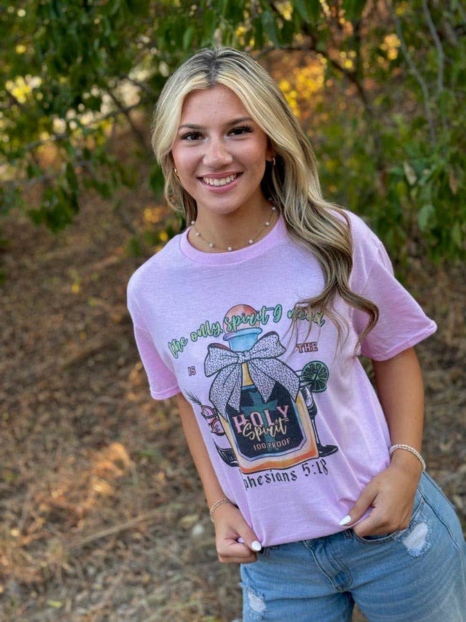 1/2 Penny Wholesale - Wholesale T-Shirt (Graphic) - Unisex - The Only Spirit I Need (Sublimation T-Shirt or Sweatshirt)0