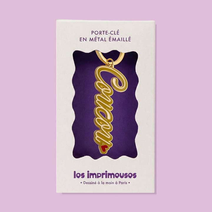 Porte-clé Coucou ! pour la vente par LES IMPRIMEUSES