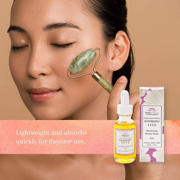 AlchePharma Naturals - Wholesale Facial Serum/Concentrate - Body Ceuticals Raspberry Beauty Drops - DAY4