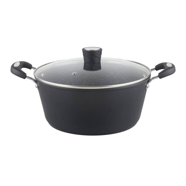 Millvado Rainbow - Pentola antiaderente con coperchio in vetro, 4,5 Qt per la vendita all'ingrosso da parte di Kadra Kitchenware
