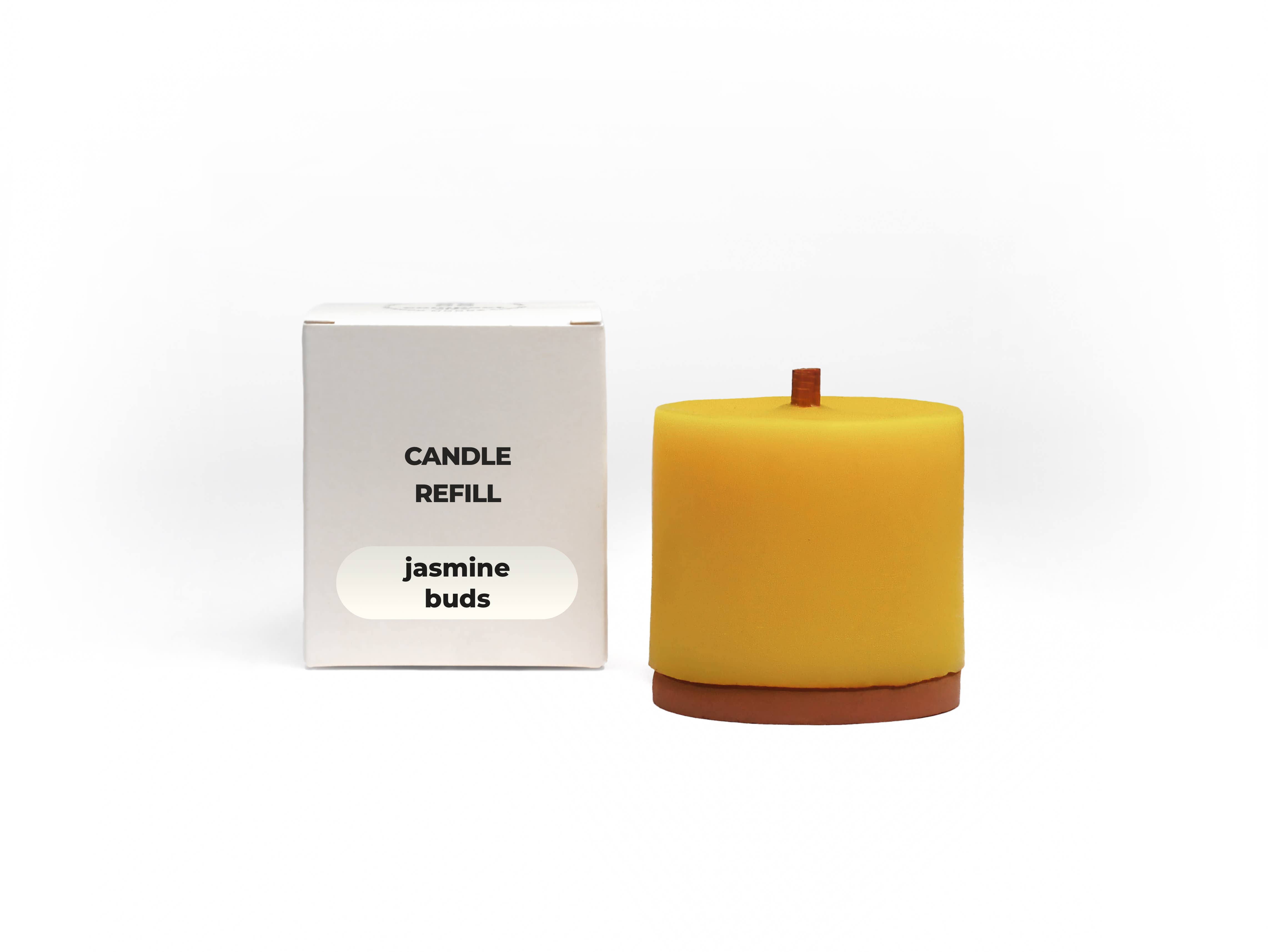 WOOD MOOD - Wholesale Pillar Candle - Spare Candle Refill14