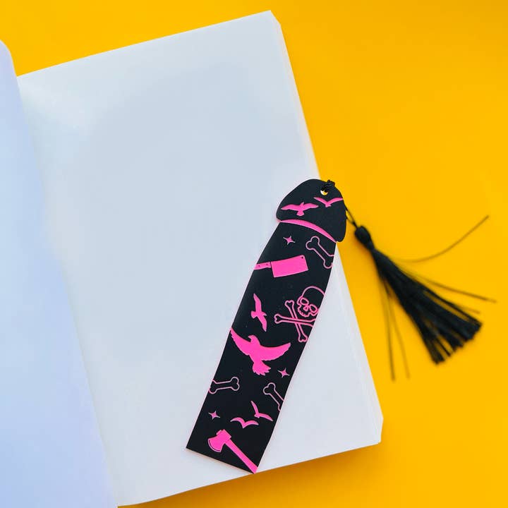 Cockmark - Wholesale Bookmark - Blackbird Cockmark Bookmark