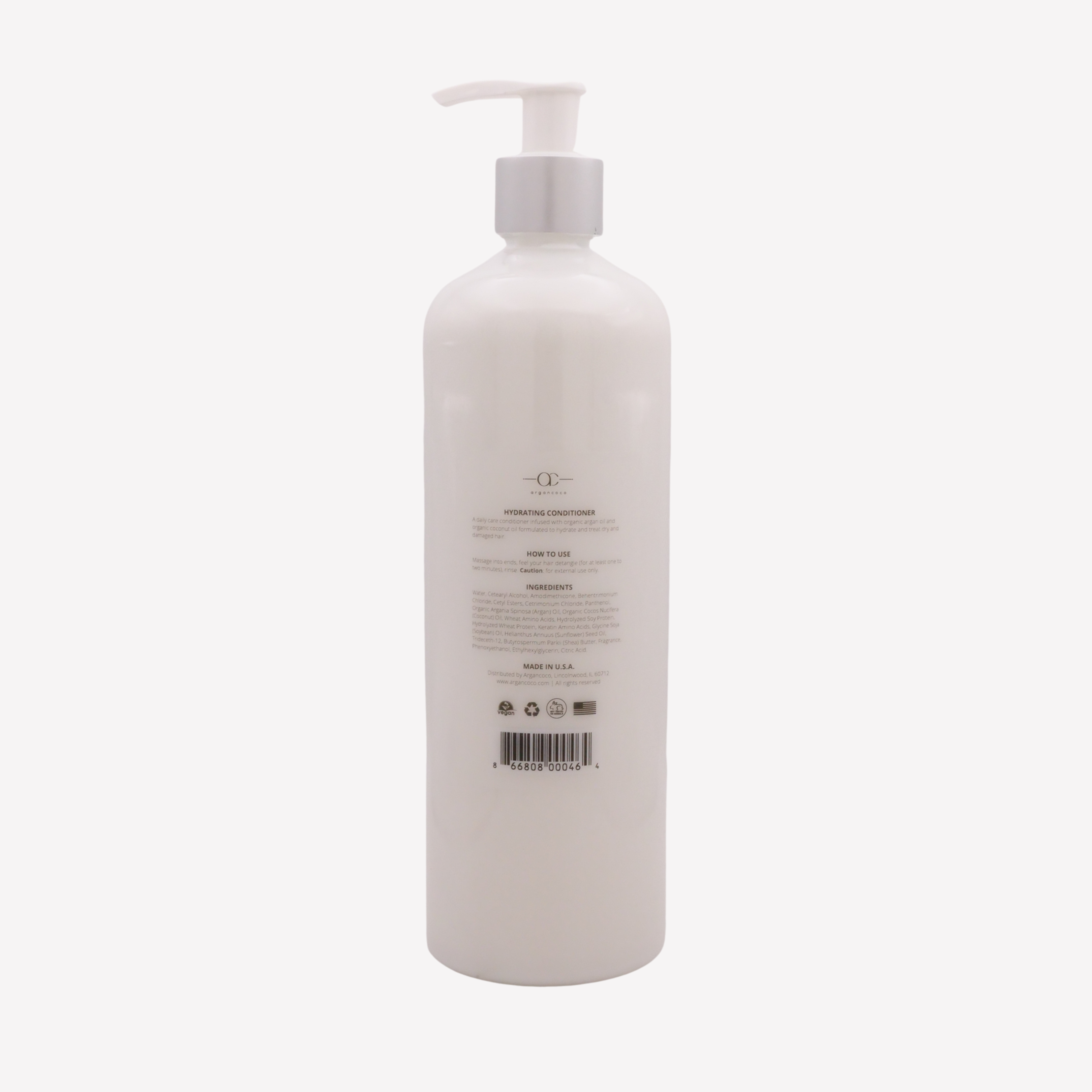 Argancoco - Wholesale Hair Conditioner - Hydrating Conditioner: Argan Oil + Coconut Oil1