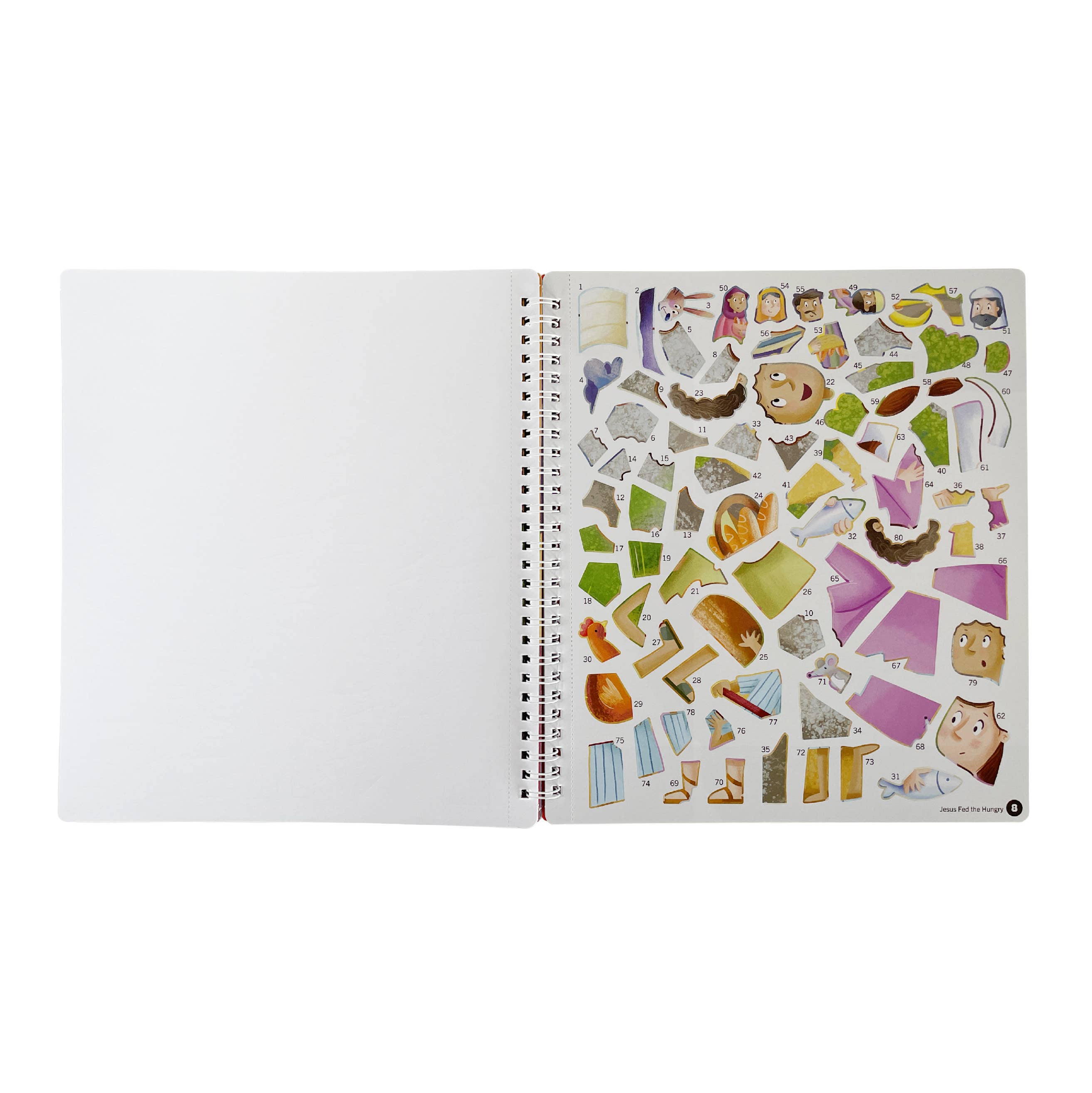 KangaToys - Wholesale Early Reader Book (6-8) - The Life of Jesus Sticker Stories from the New Testament20