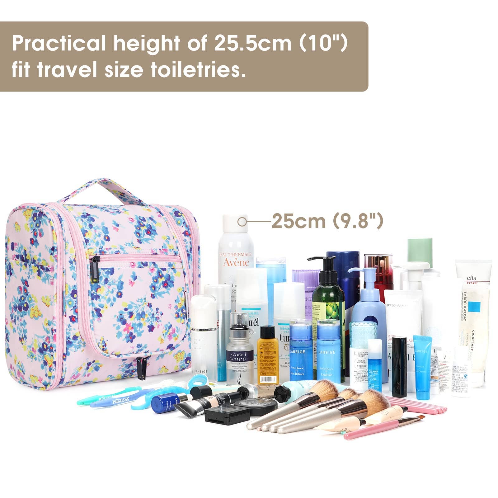 wandf - Wholesale Toiletry bag – women's - NW5126 Travel Toiletry Cosmetic Bag With Handle Women Gift88