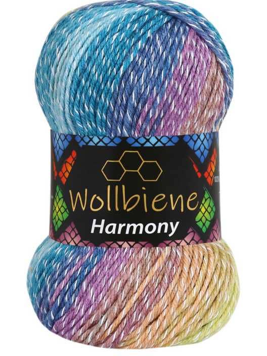 Lana degradada Wollbiene Harmony Batik 100gr para venta al por mayor de Wollbiene