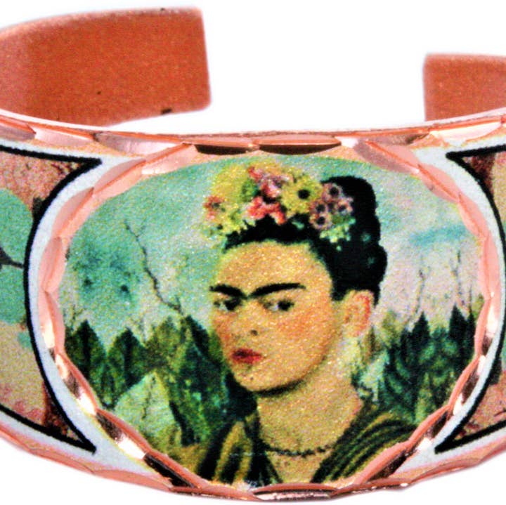 COPPER ARTS INC. - Wholesale Cocktail/Statement Ring - RFK 01 Frida Kahlo Self Portrait ring 2