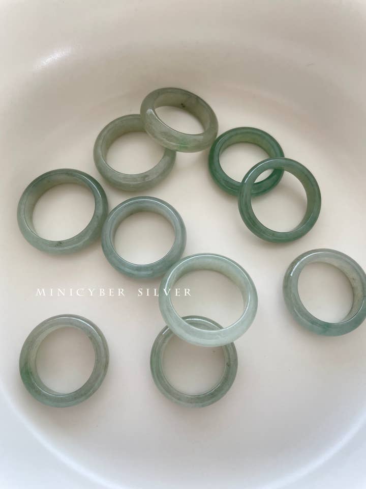 Jade ring voor wholesale door MINICYBER STUDIO