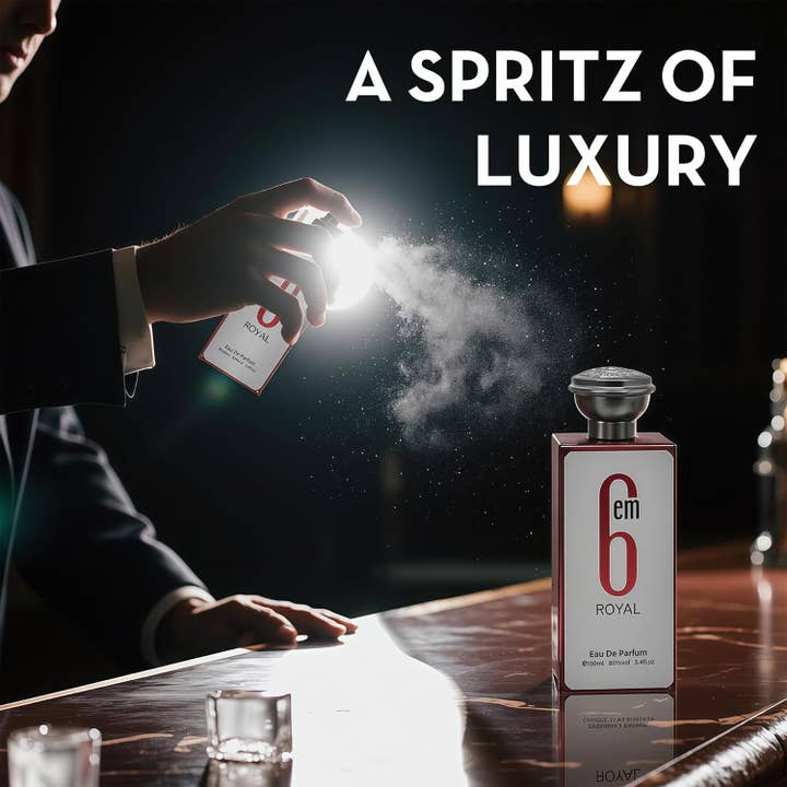 Inspire Scents - Wholesale Perfume/Eau de Toilette - 6PM Royal Cologne for Men Eau de Parfum, 3.4 Fl Oz3