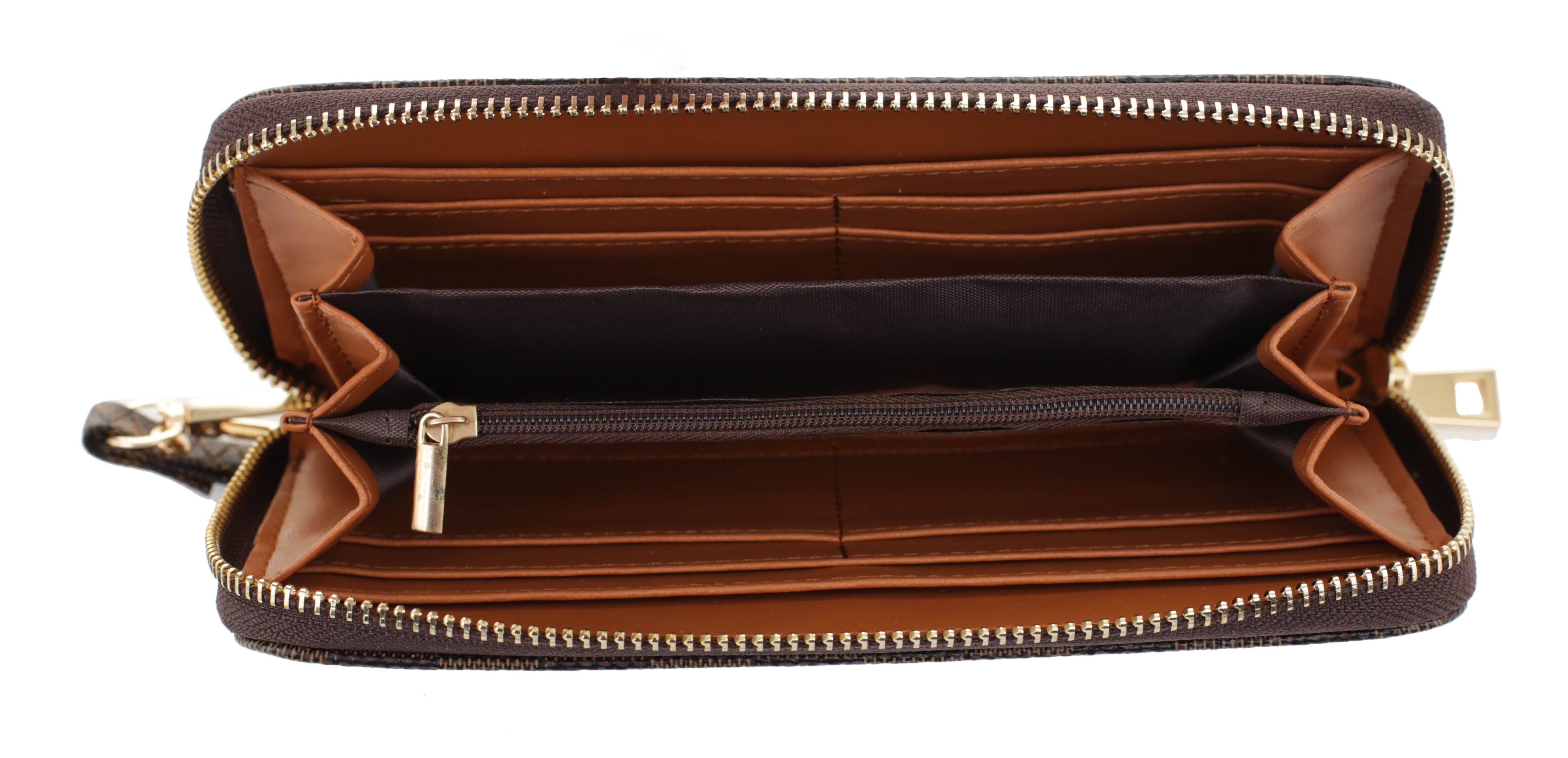 Isabelle Handbags - Vendita all'ingrosso Cartella - Donna - Set Borsa a Cupola con Monogramma Geometrico M201875