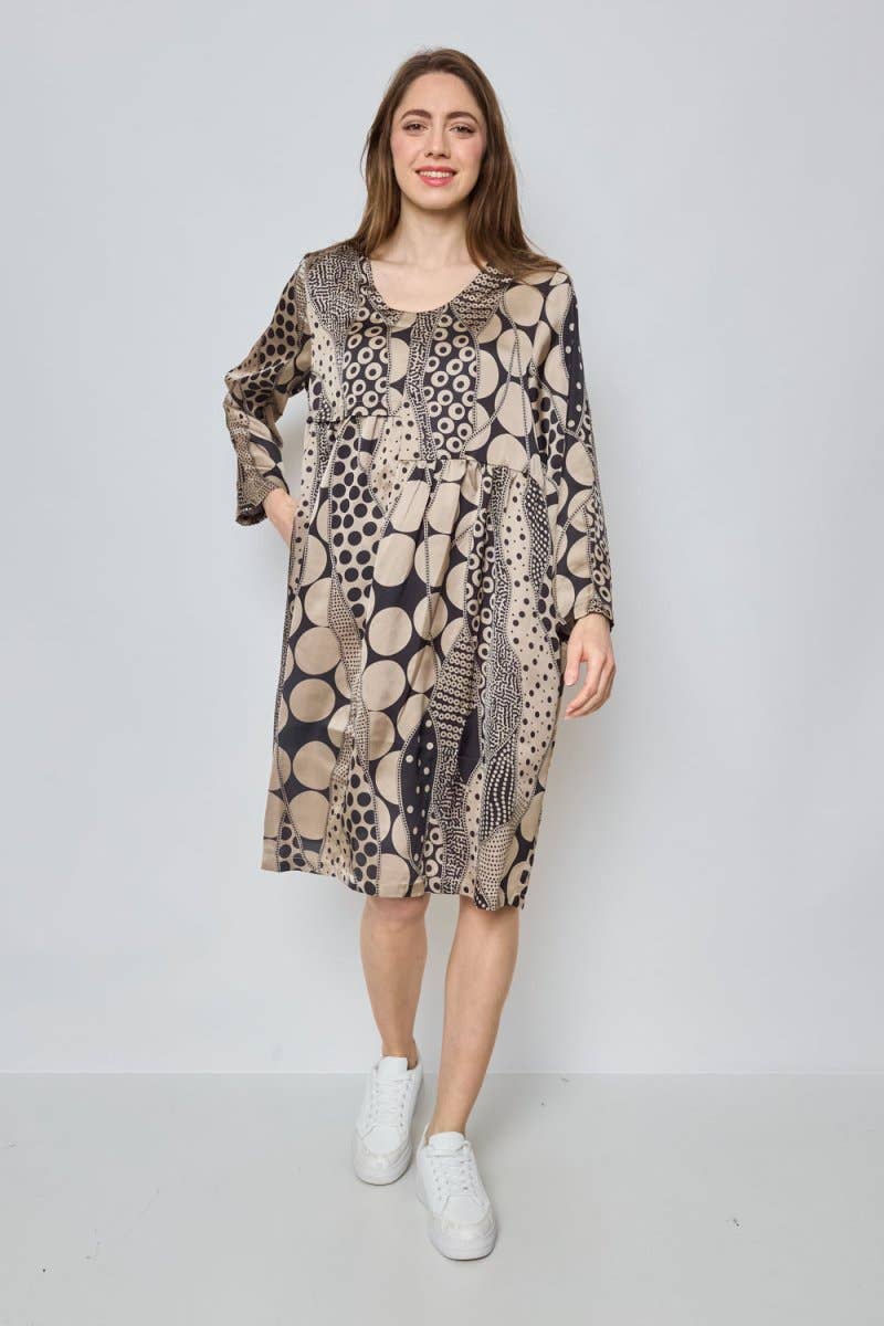 Beige Dress - P1-R0006 en vente sur Faire0