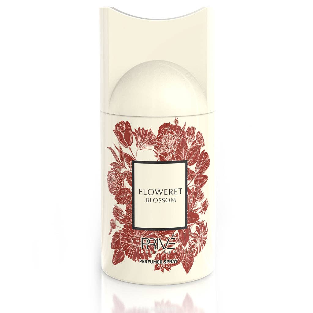 FRAGRANCE WHOLESALE LTD - Wholesale Perfume/Eau de Toilette - PRIVE Floweret Blossom Perfume Deodorant 250ml 6x PACK0