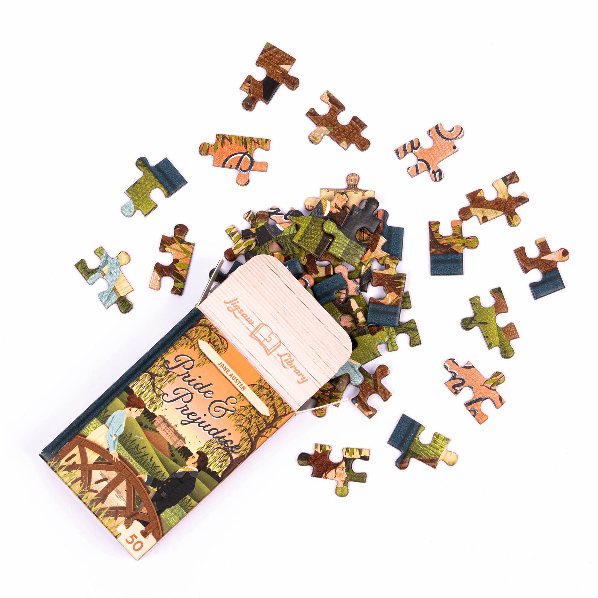 Professor Puzzle USA, Inc. - Wholesale Puzzle - Adult - Mini Jigsaw Library Mixed CDU (D.48)11