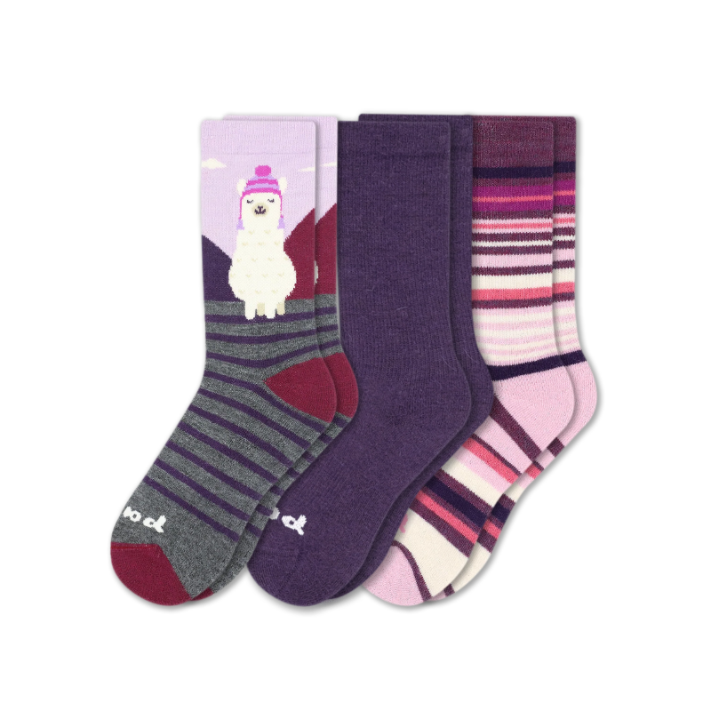 Pacas - Wholesale Socks - Women's - 3 Pack - Women's Crew Pacas Socks104