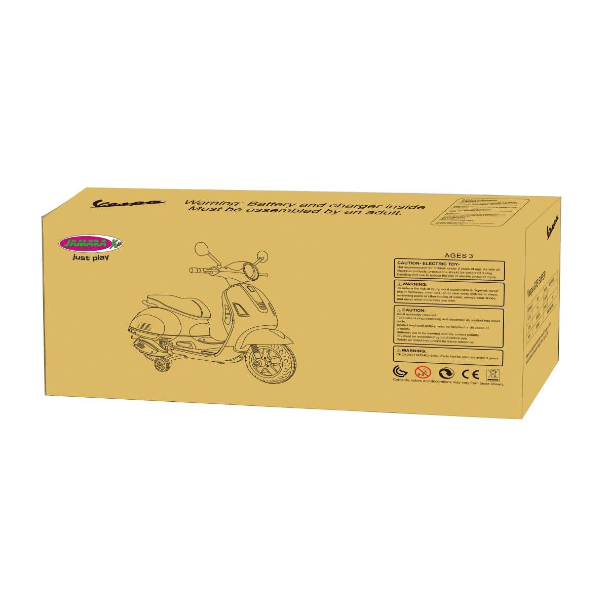 mhw24 - Venta al por mayor Bicicleta/patinete - Niños - Moto eléctrica Vespa GTS 125 blanca para niños 12V1