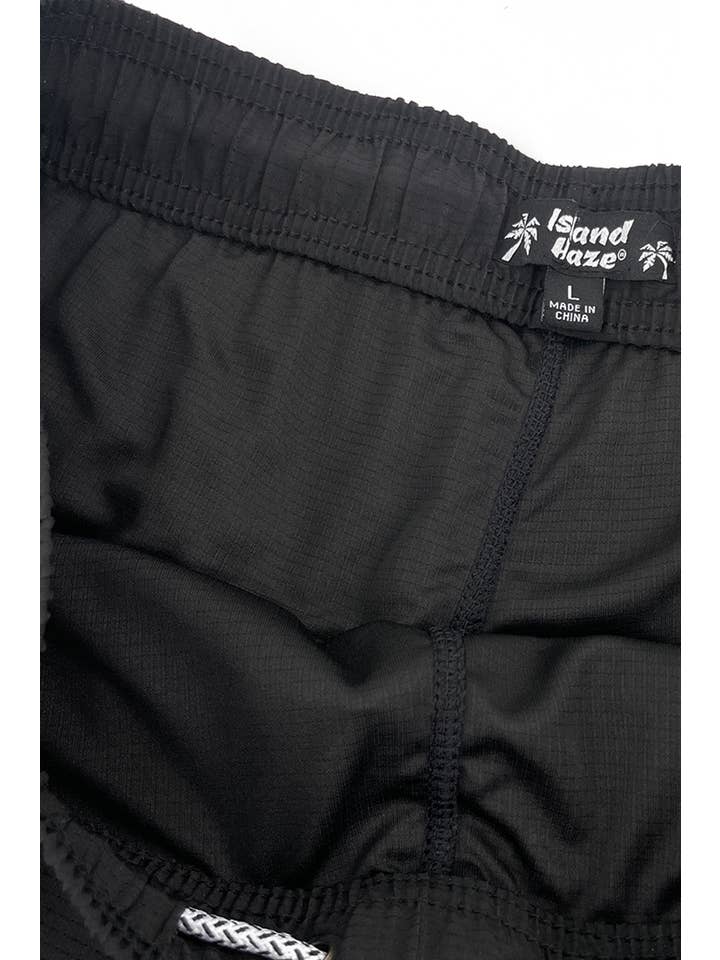 Islandhaze - Wholesale Swim Shorts - Men's - 6'' Inch Men's Solid new texture shorts-Oman50