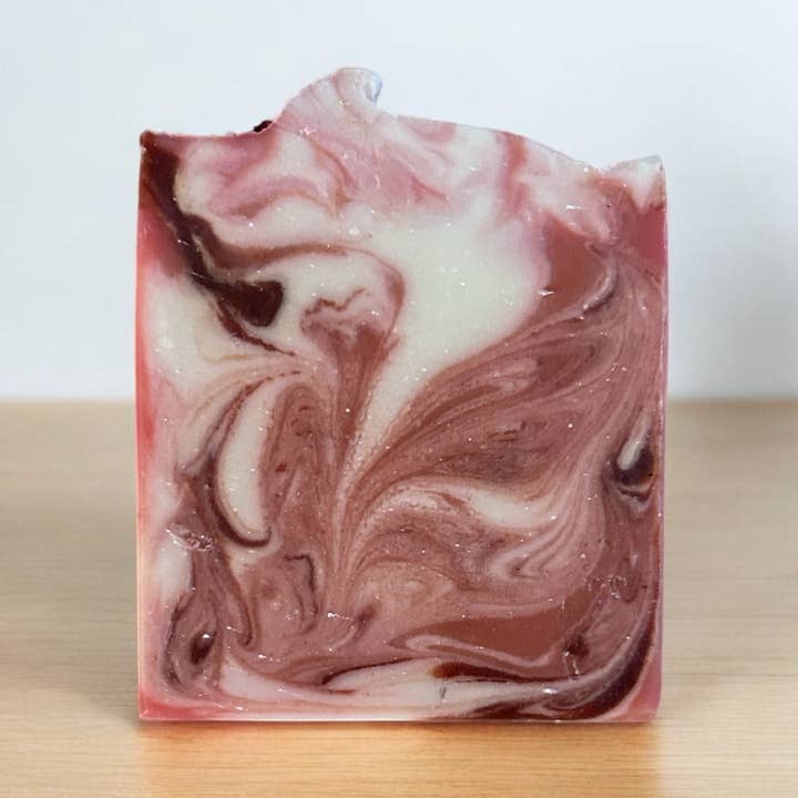 Pink Grapefruit + Sweet Orange - 130gr Rosé Handmade Soap for wholesale by D’ara Body Bars