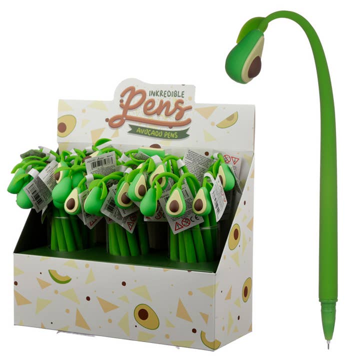 Avocado Fine Tip Pen for wholesale by Puckator EU