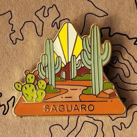 Saguaro National Park Pin for wholesale by EXP Gained
