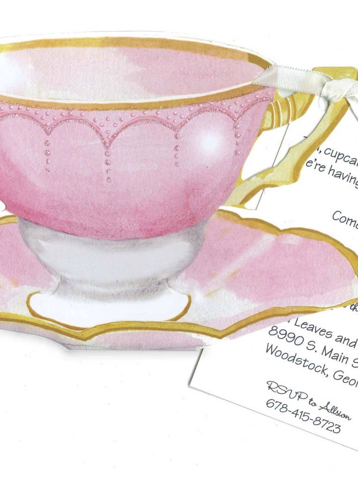 Invitations (Die Cut Invitations -AW965) for wholesale by Stevie Streck Designs