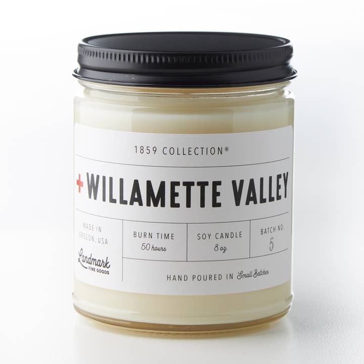 Oregon 1859 Collection® Candle - Willamette Valley for wholesale by Landmark Fine Goods