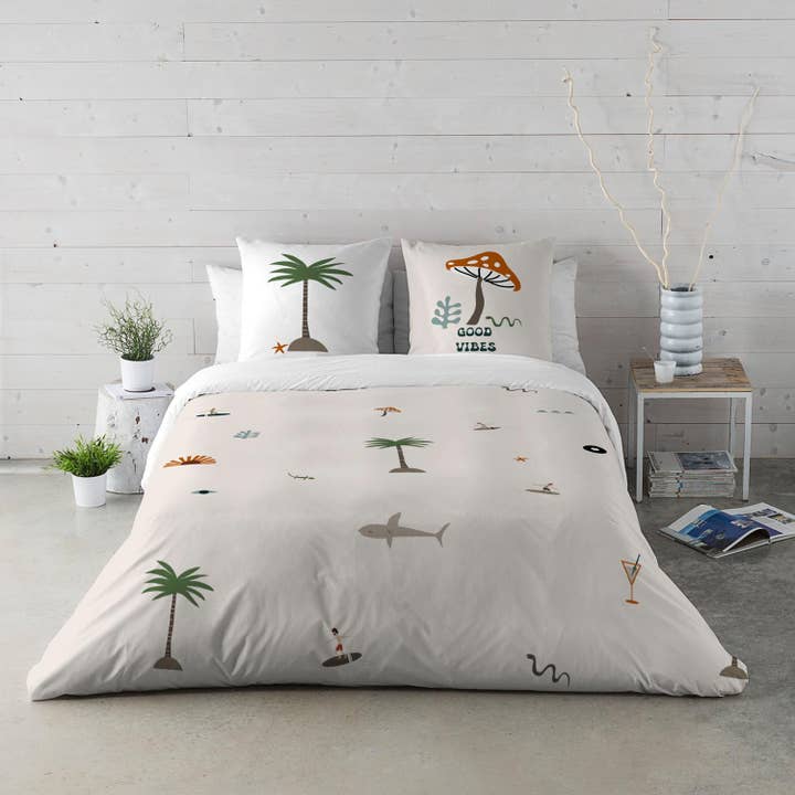 BOAS VIBRAÇÕES Capa de edredão 2 pcs. - HEI por atacado de Creaciones Euromoda SL (Naturals Home)