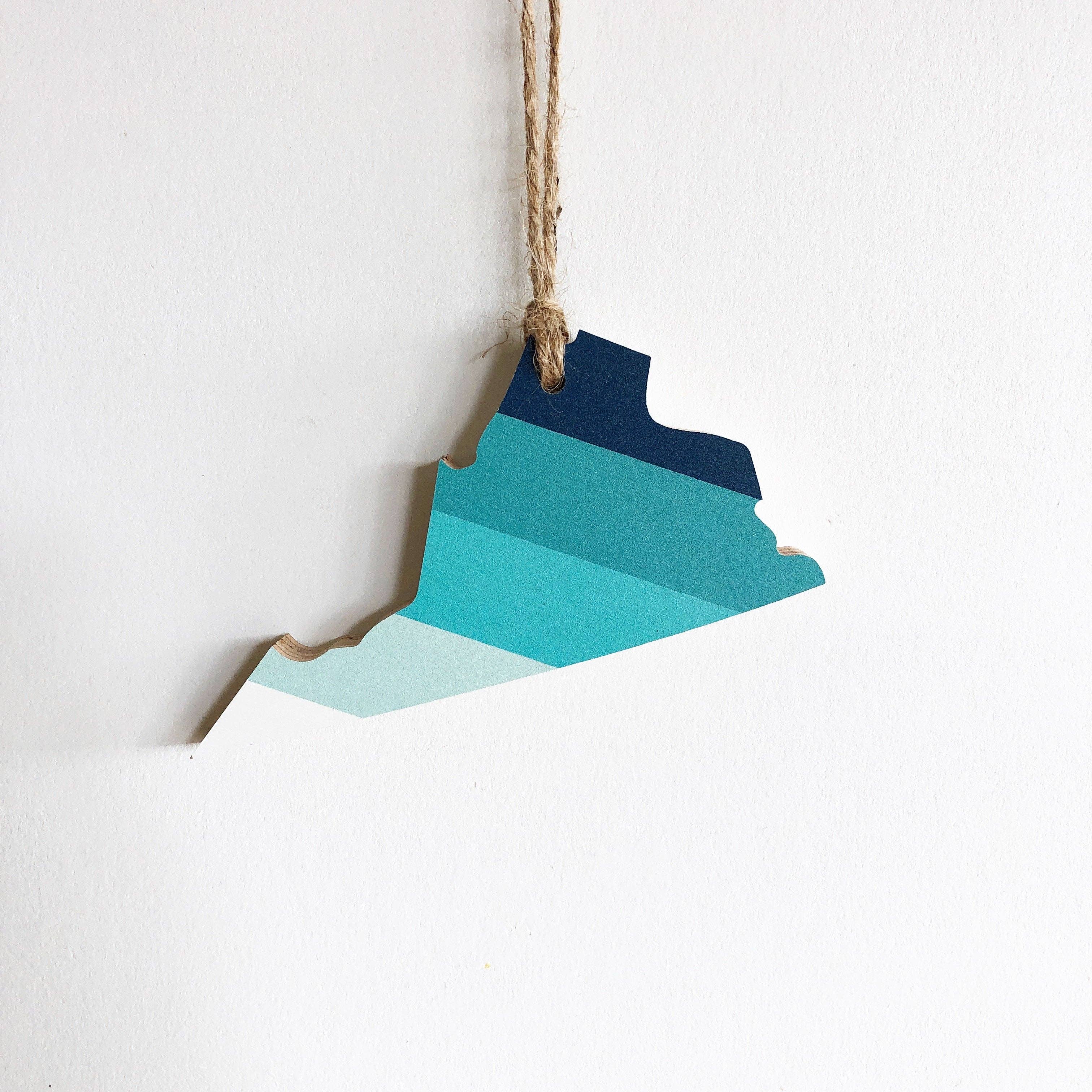 Hemlock & Heather - Wholesale Ornament - Comal Stripes State Ornaments36