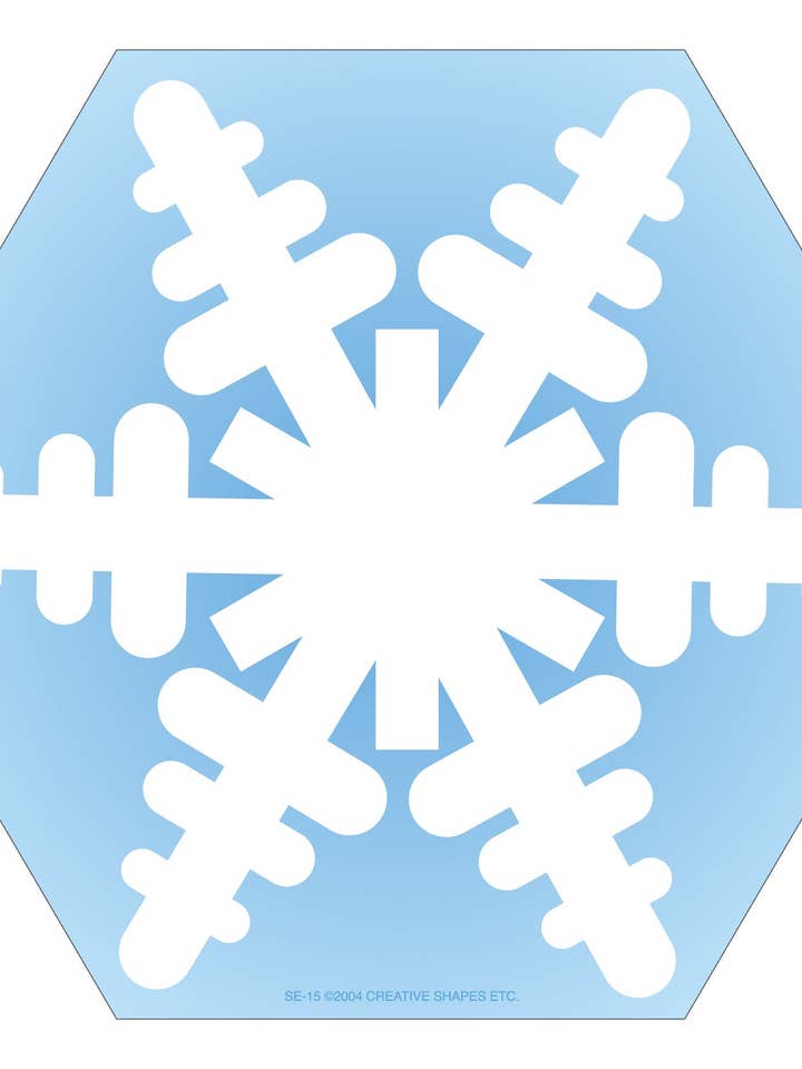 SHAPES ETC. Stor Notepad - Snefnug for engroshandel hos Creative Shapes Etc.