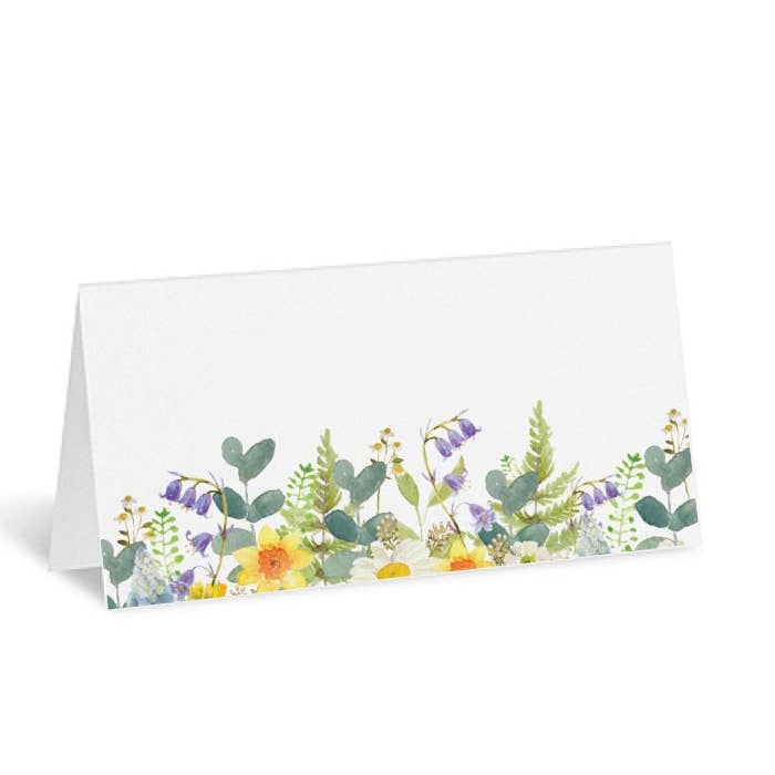 Blank Wedding Place Cards for wholesale by Anna Jayne Designs